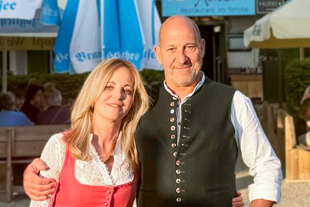 Markus Leitner und Ute Leitner, Inhaber des Terofal Hotel Schliersee und Xaver Restaurant + Bar